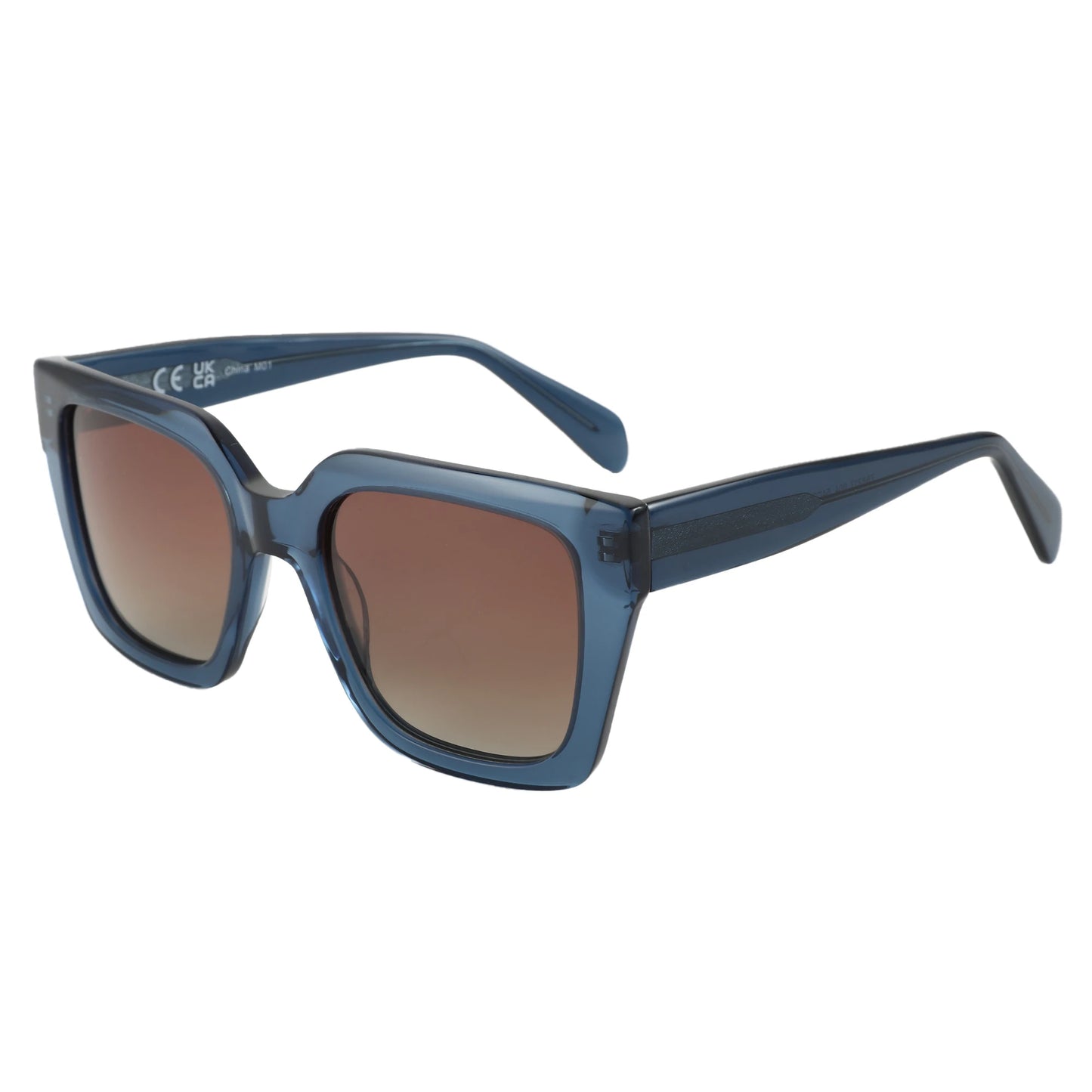 BLUEMOKY Square Prescription Sunglasses Polarized Progressive Sun Glasses For Women Ultra Lightweight UV400 Protection Shades