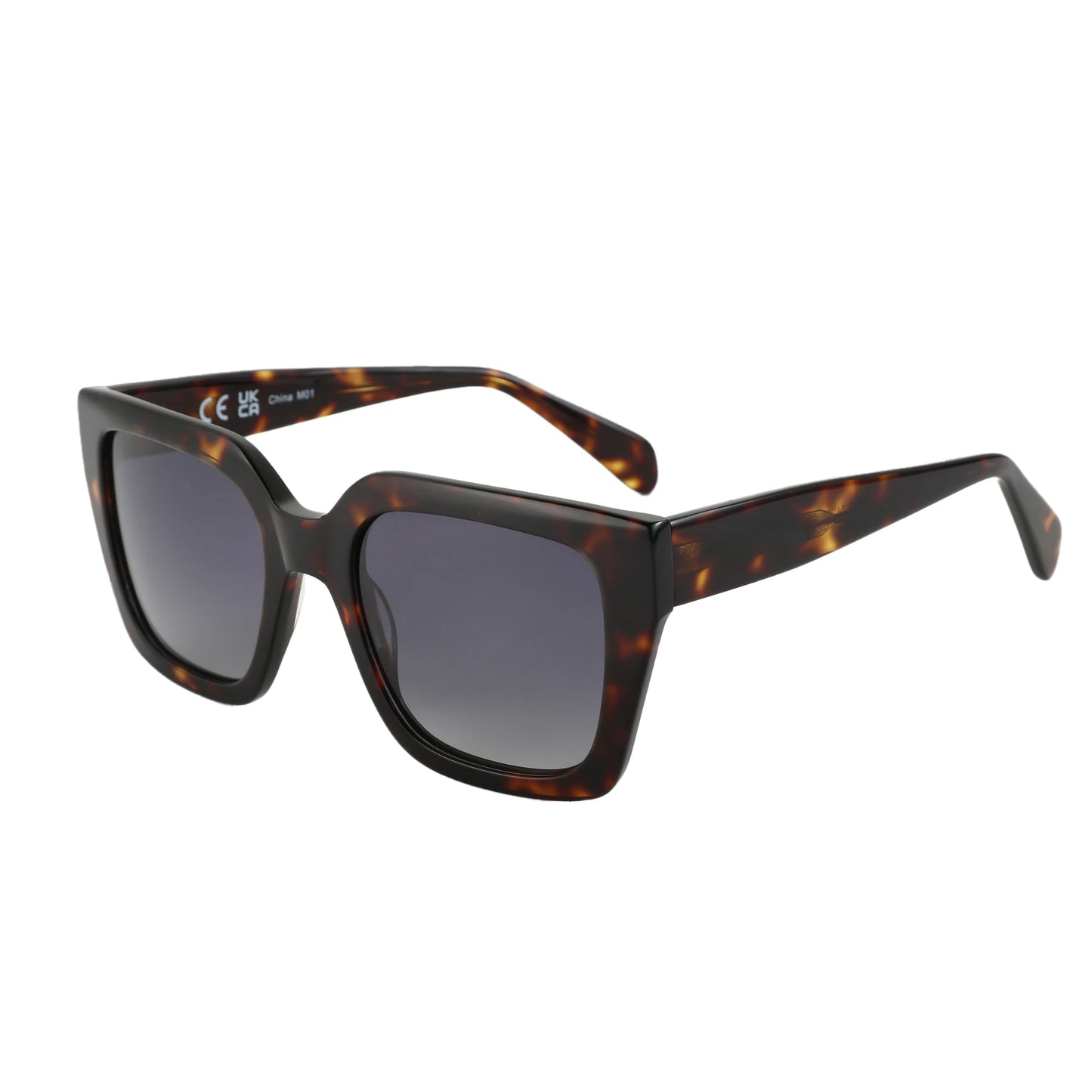 BLUEMOKY Square Prescription Sunglasses Polarized Progressive Sun Glasses For Women Ultra Lightweight UV400 Protection Shades