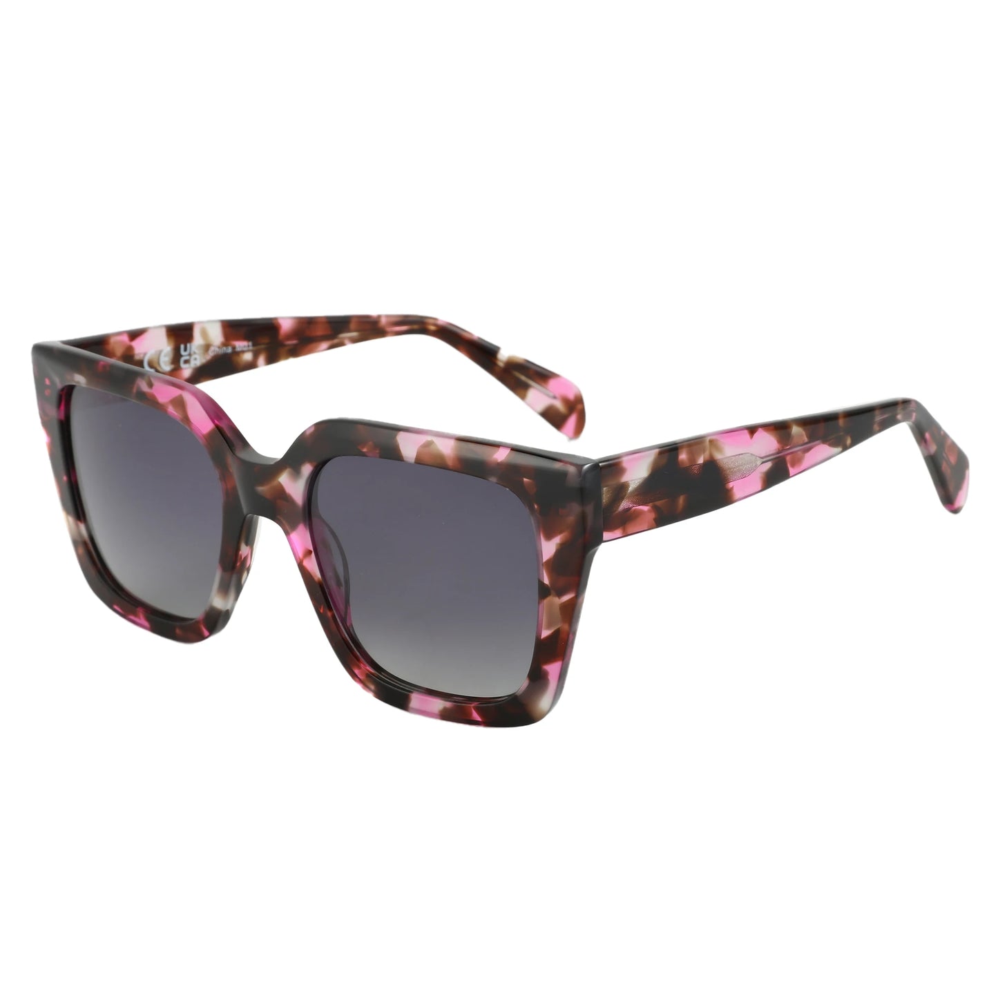 BLUEMOKY Square Prescription Sunglasses Polarized Progressive Sun Glasses For Women Ultra Lightweight UV400 Protection Shades